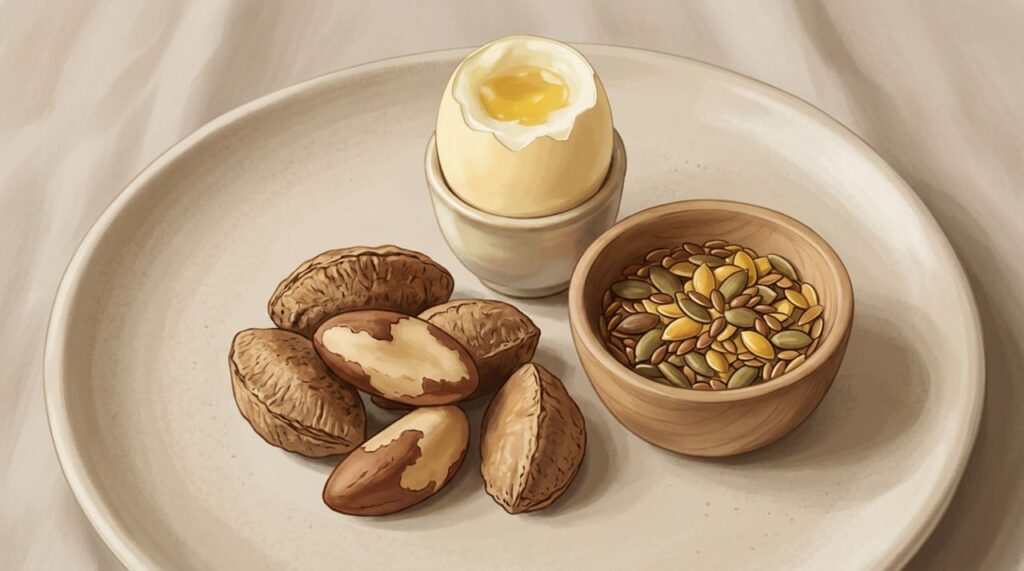 Quais nutrientes a tireoide precisa para funcionar corretamente e em quais alimentos eles são encontrados?