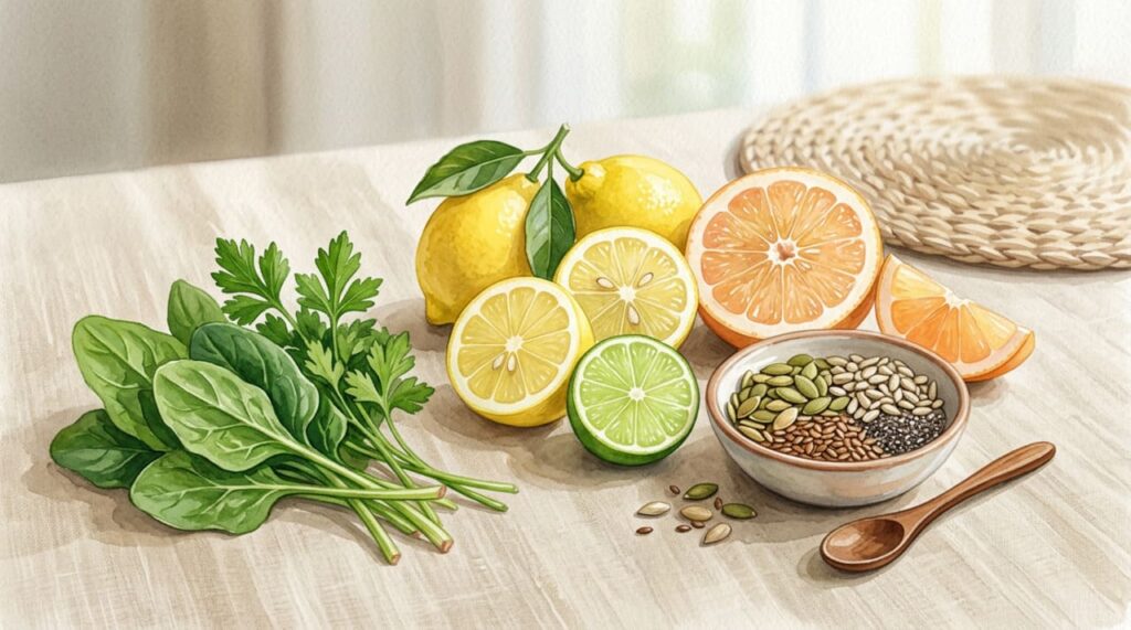 De quais nutrientes os rins precisam para funcionar melhor e em quais alimentos eles são encontrados?