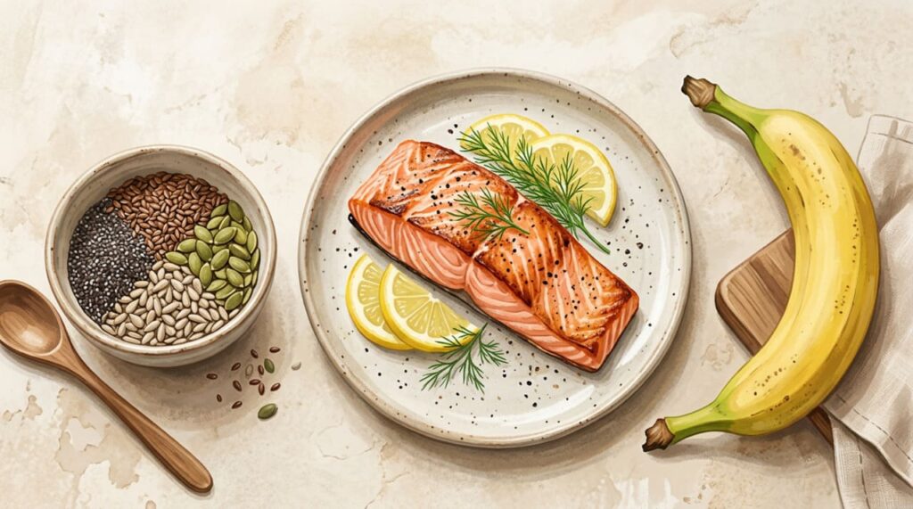 De quais nutrientes o coração precisa para se fortalecer e em quais alimentos eles são encontrados?