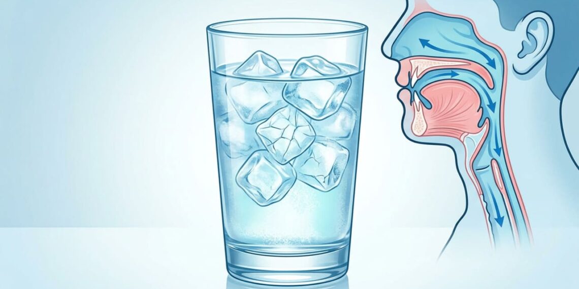 Tomar água gelada não é o principal culpado pelas dores de garganta frequentes