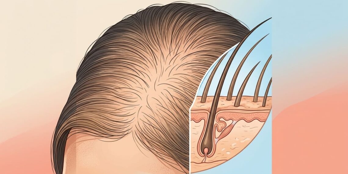 O estresse não é o principal culpado pela queda de cabelo na maioria dos casos