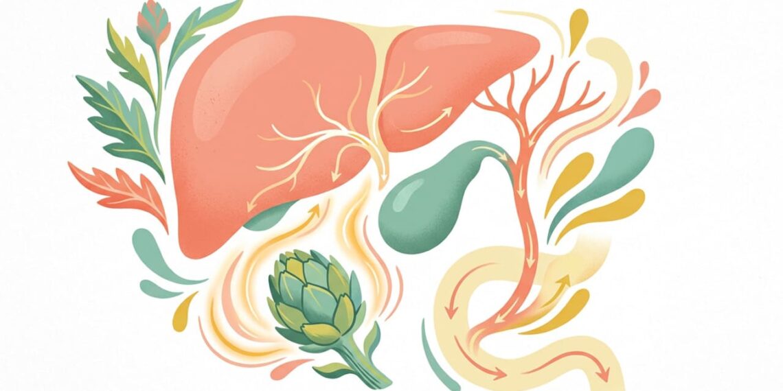 Como apoiar a função do fígado com folhas de alcachofra e como elas estimulam a eliminação de toxinas