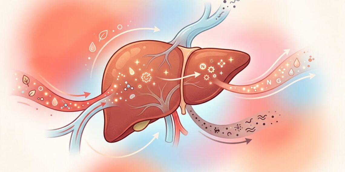O fígado é o nosso principal filtro de toxinas por uma razão que vai muito além do álcool