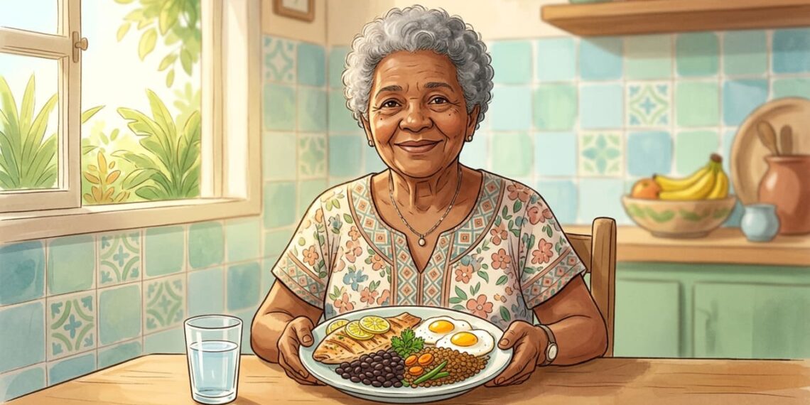 A forma correta de usar proteína para ajudar o intestino a reter nutrientes na terceira idade