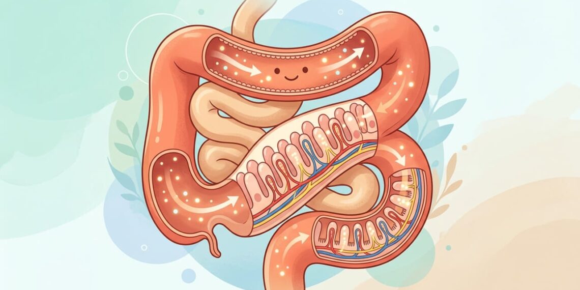 O que acontece com a absorção de nutrientes quando o intestino apresenta risco e como tratar