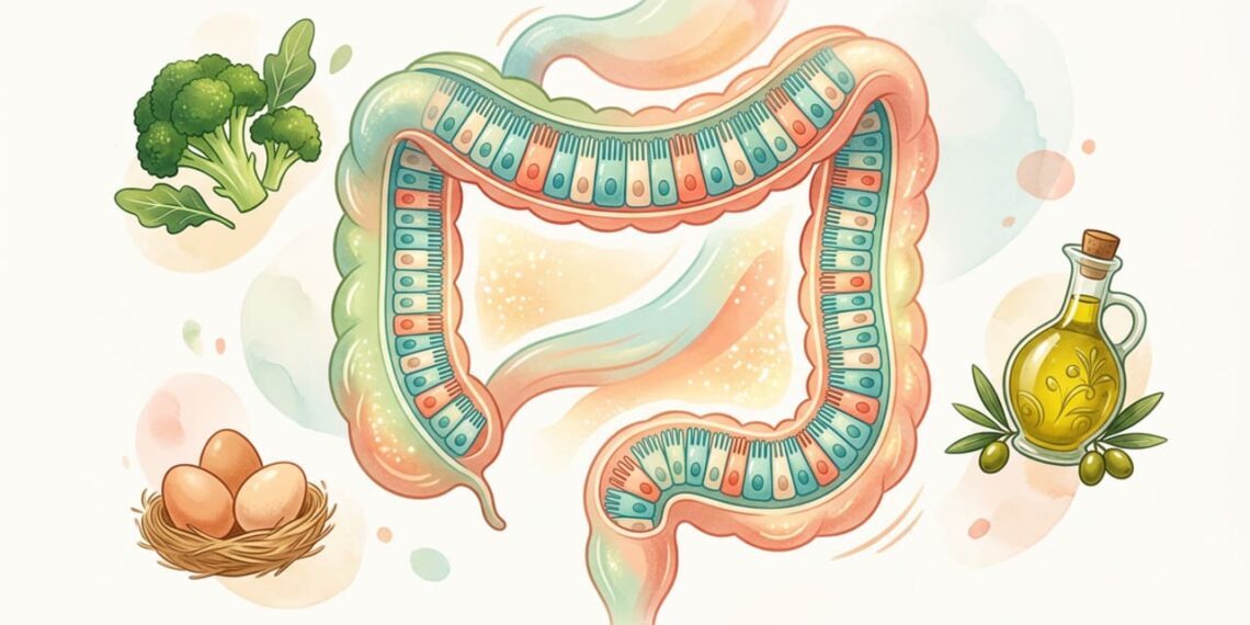 Substâncias naturais que auxiliam na recuperação da mucosa intestinal e onde encontrá-las nos alimentos