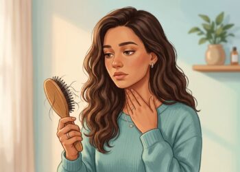 Cansaço crônico e queda de cabelo como sinais de problemas na tireoide