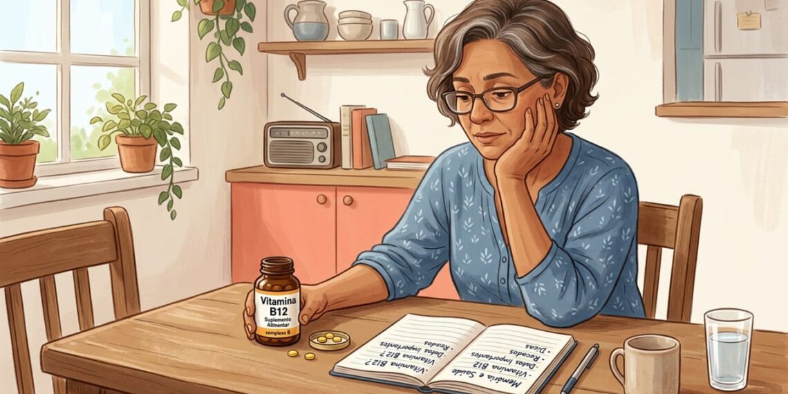 Deficiência de vitamina B12 após os 50 anos e o impacto no cérebro