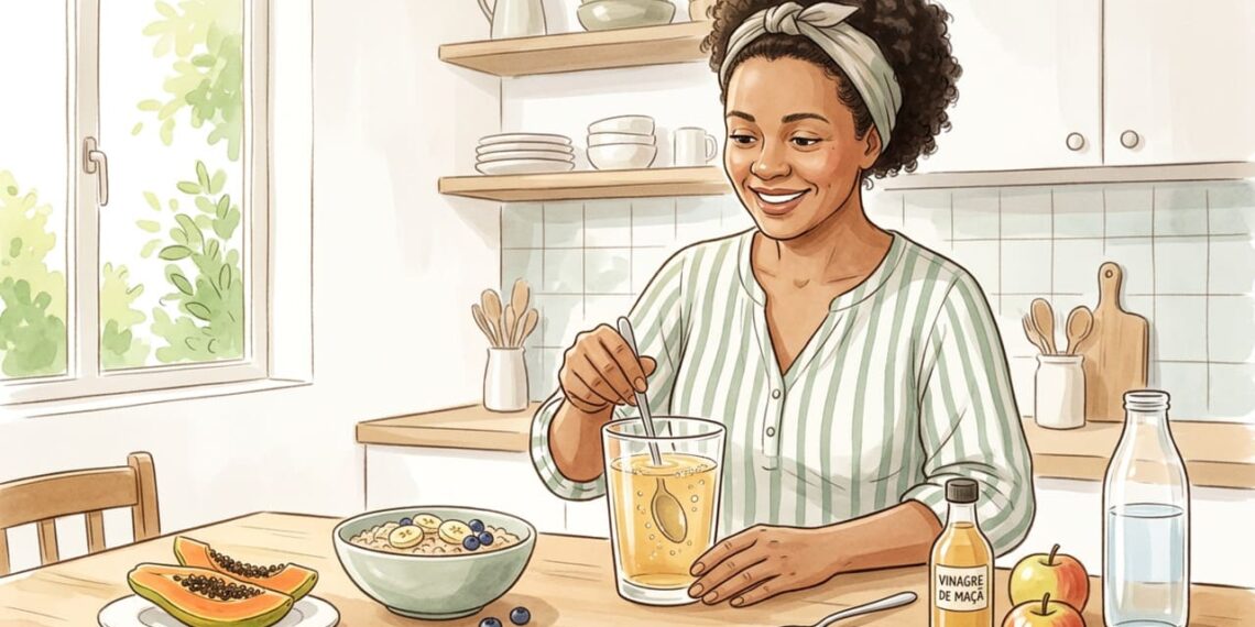 Como o vinagre de maçã afeta a glicemia em jejum e os picos de insulina