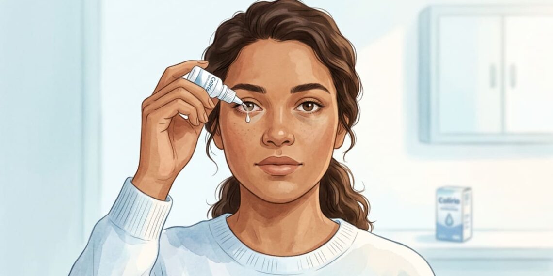 Quais vitaminas estão em falta quando os olhos ficam secos com frequência