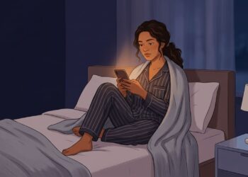 A luz azul dos telefones celulares não é a principal culpada pelos distúrbios do sono