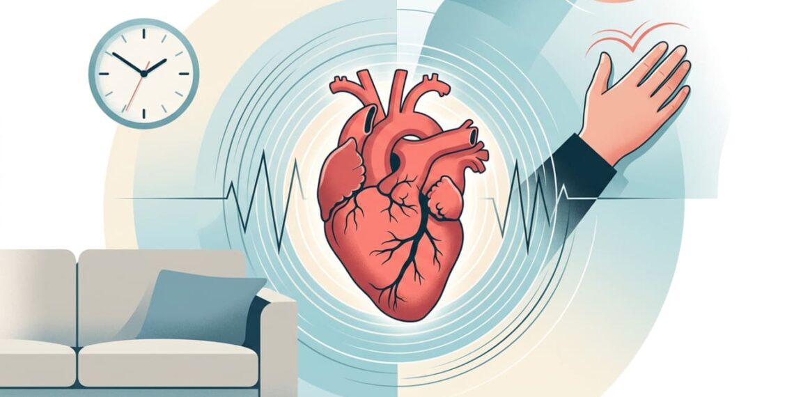 Não é só nervosismo: cardiologistas revelam que coração acelerado em repouso deve ser avaliado