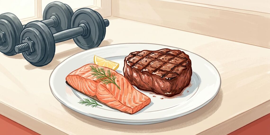 Alimentos que aumentam a força: fontes naturais de creatina para o treino