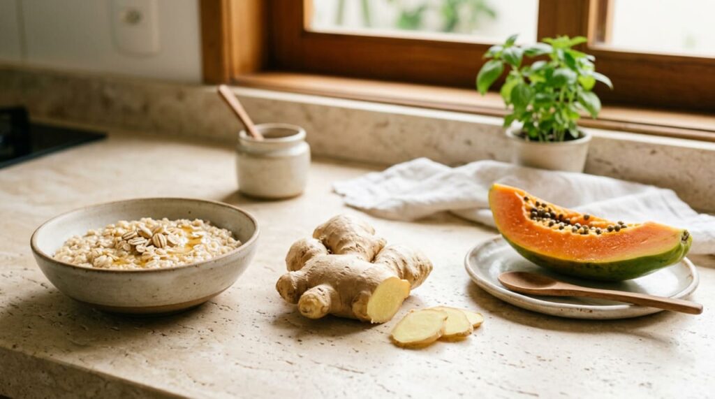 Alimentos que ajudam no esvaziamento gástrico e protegem o estômago