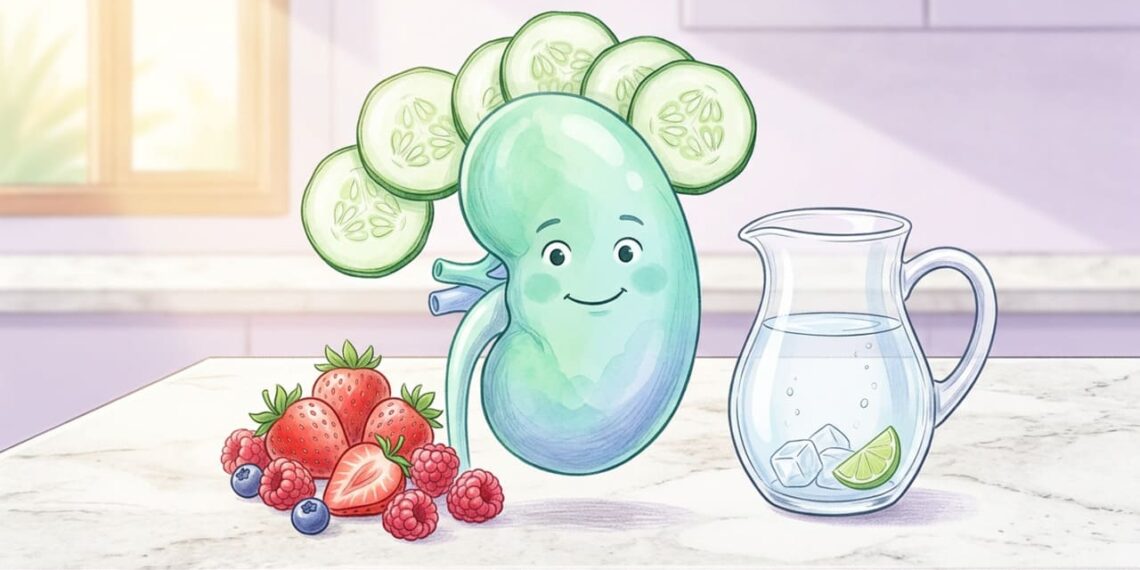 8 alimentos que fortalecem os rins: um guia completo para melhorar a filtragem e reduzir o inchaço naturalmente