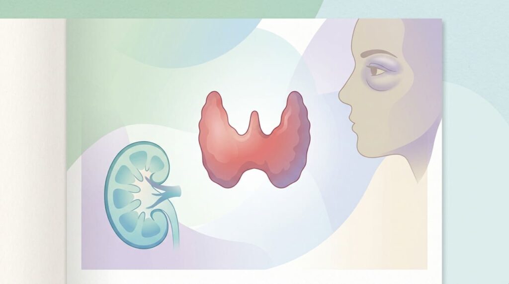 O inchaço no rosto ao acordar não é apenas resultado de má posição ao dormir; pode ser um sinal de retenção renal ou hipotireoidismo