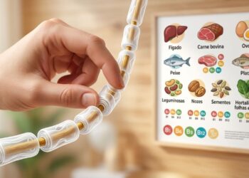 Substâncias naturais que auxiliam na regeneração dos nervos periféricos e onde encontrá-las nos alimentos