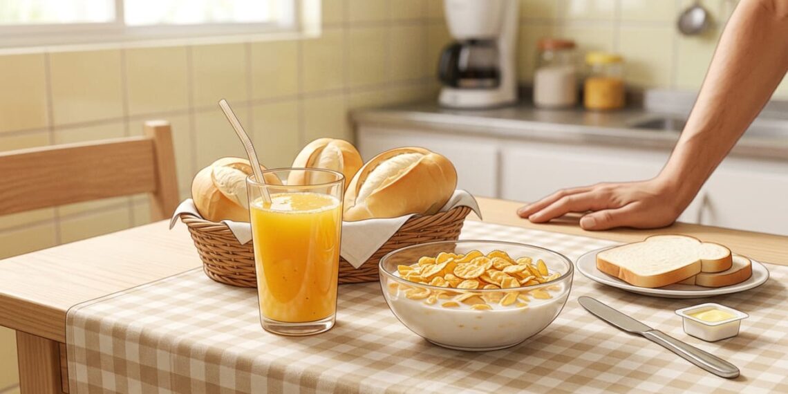 Queda de energia após o café da manhã: por que acontece e como estabilizar o pico glicêmico logo pela manhã