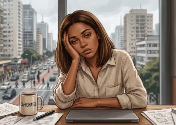 O médico listou cinco sinais precoces de problema na tireoide que uita gente confunde com estresse