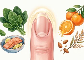 Quais nutrientes estão em falta quando as unhas quebram com facilidade e crescem lentamente?