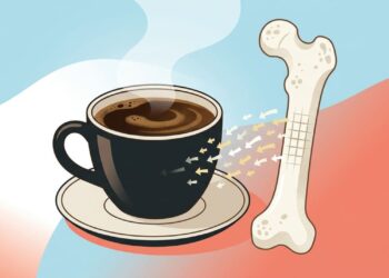 A falta de cálcio não se deve apenas ao baixo consumo de laticínios, mas sim ao excesso de cafeína que aumenta sua excreção urinária