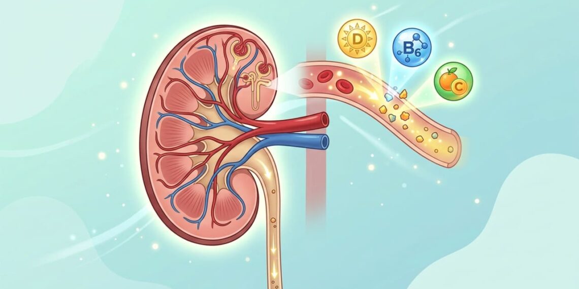 As melhores vitaminas para a saúde dos rins e como protegê-los antes que os exames mostrem alteração
