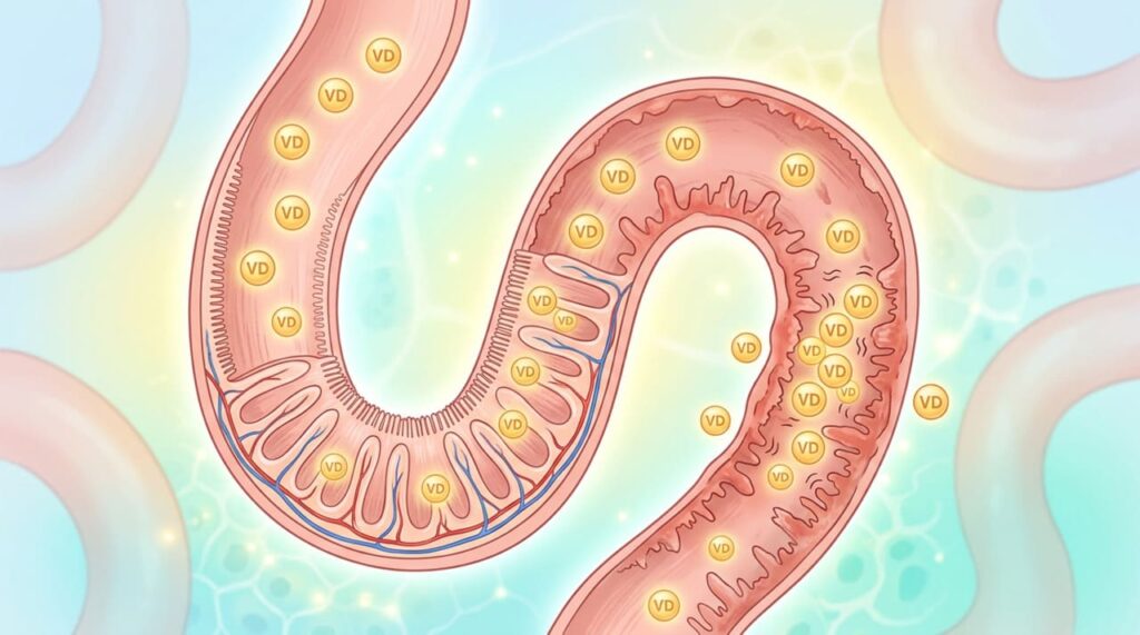 A falta de vitamina D não se deve à falta de sol, mas sim a problemas digestivos como inflamação intestinal ou irritação do fígado