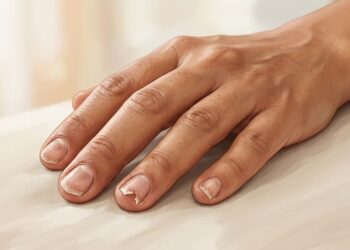 Quais nutrientes estão em falta quando as unhas quebram com facilidade e crescem devagar?