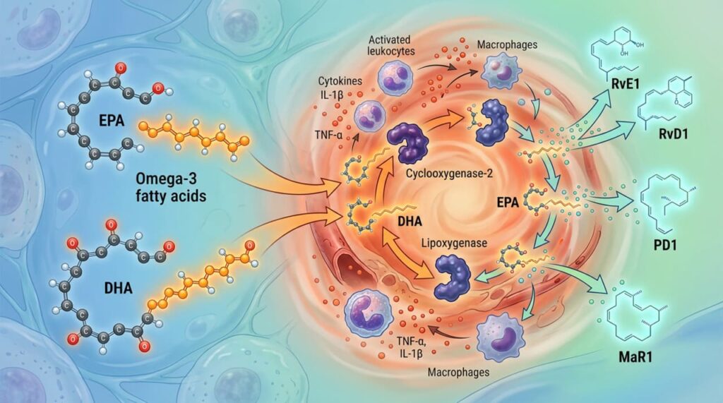 A falta de ômega-3 não se deve ao baixo consumo de peixe, mas sim à inflamação crônica que acelera seu consumo pelo organismo