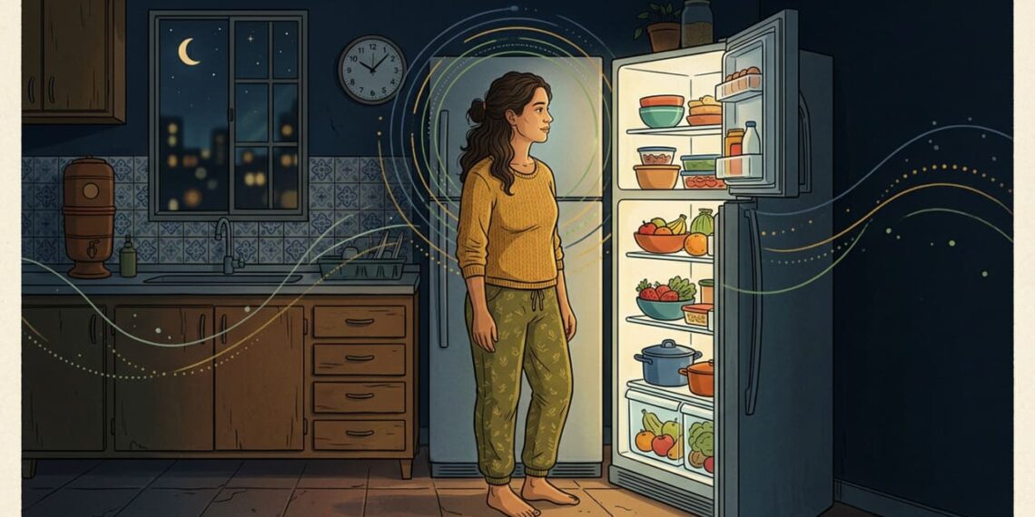 De acordo com a cronobiologia, por que você sente mais fome à noite do que durante o dia?