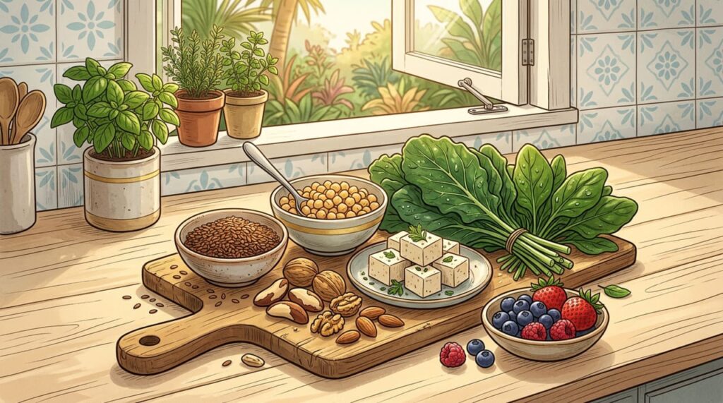 Alimentos que participam da regulação natural dos hormônios femininos