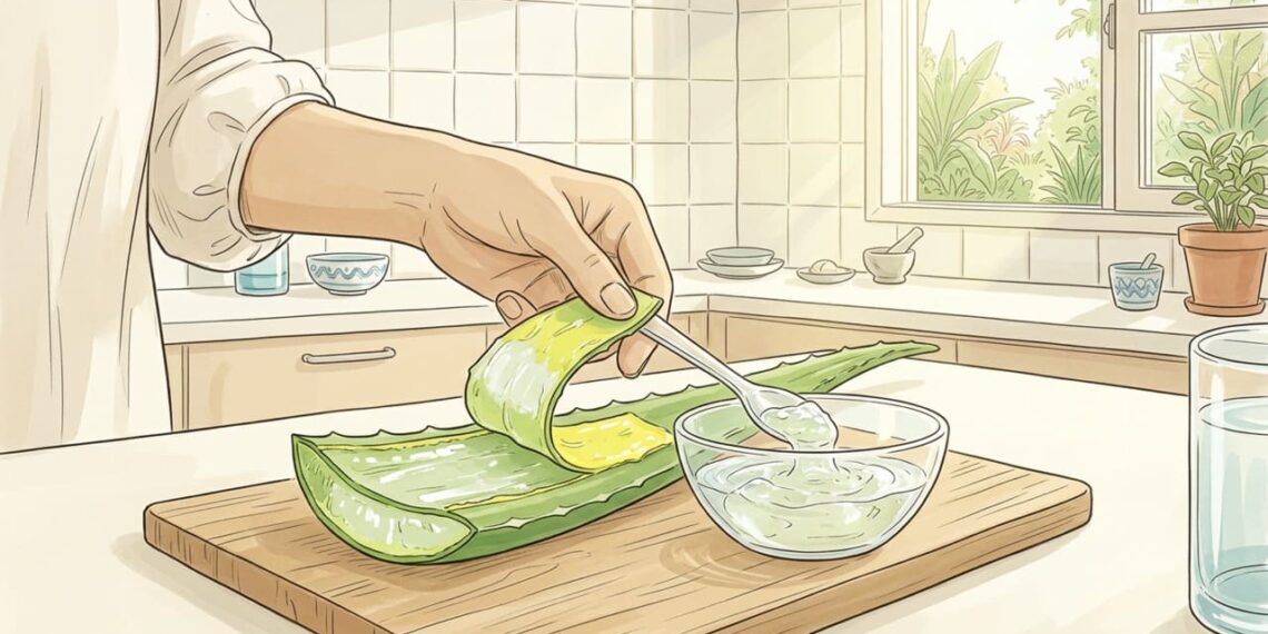 O que o aloe vera em jejum faz ao intestino e à mucosa gástrica