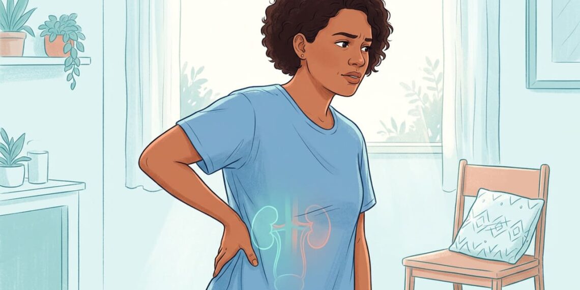 Como é a dor nas costas causada pelos rins e como diferenciá-la da dor muscular comum?