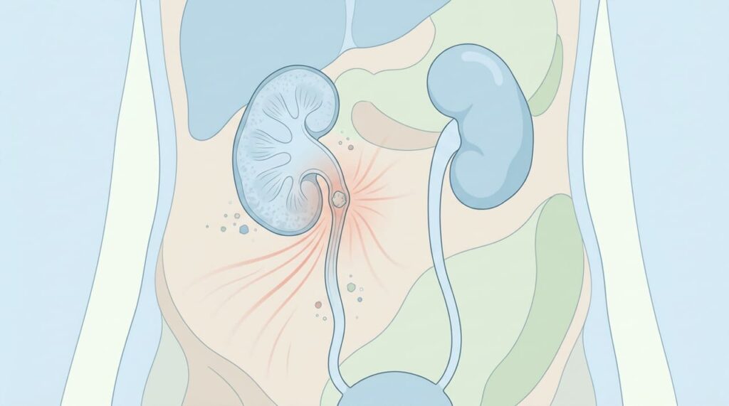 Como é a dor nas costas causada pelos rins e como diferenciá-la da dor muscular comum?