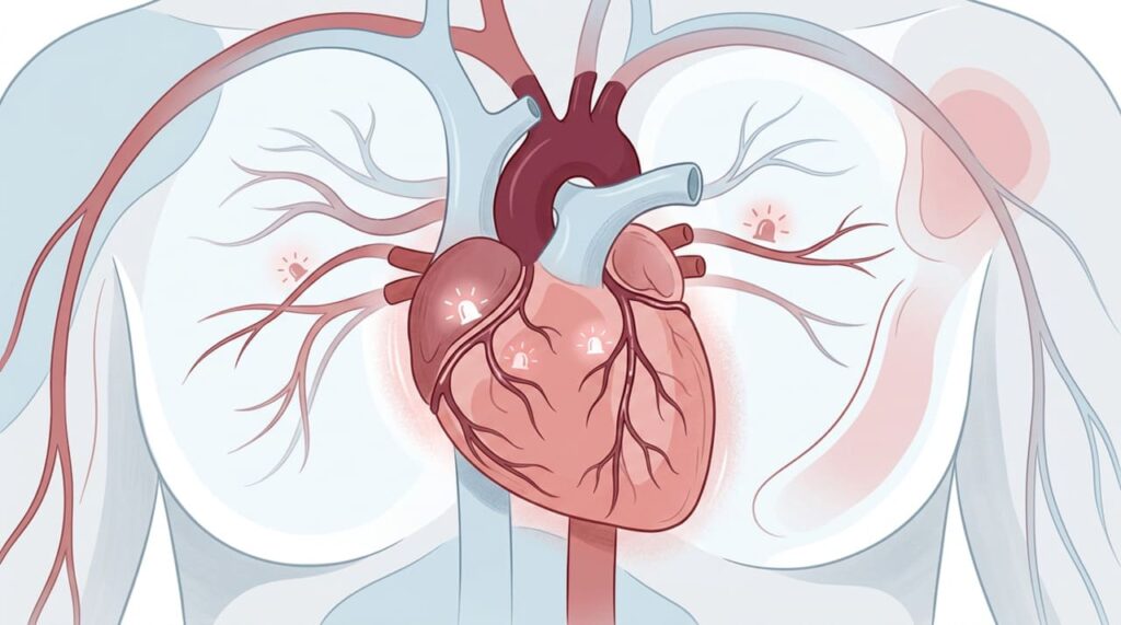 Cardiologista explica: estes são os sintomas de um ataque cardíaco em mulheres