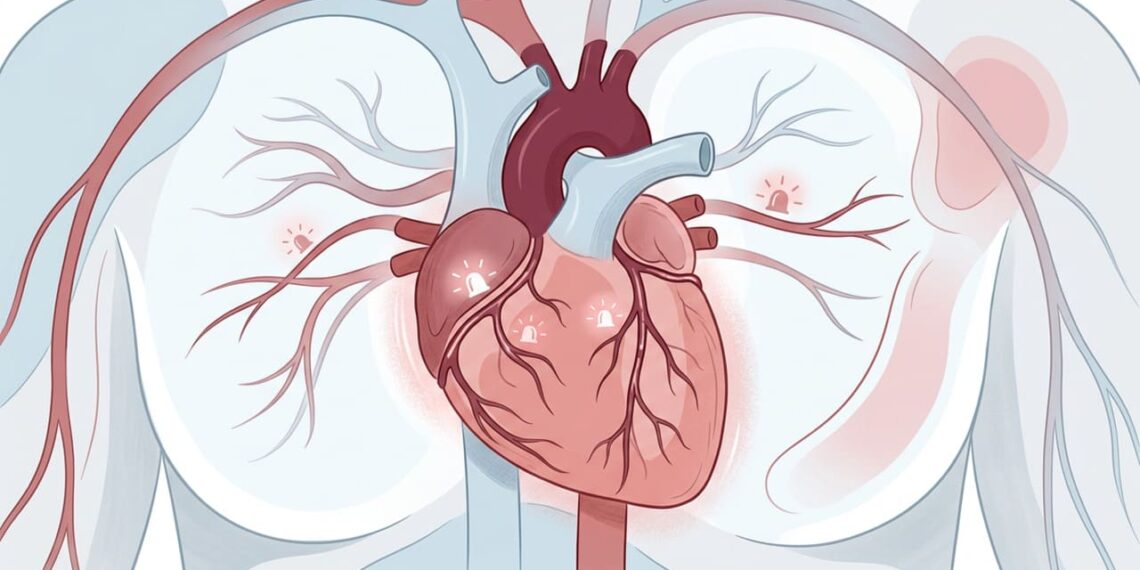 Cardiologista explica: estes são os sintomas de um ataque cardíaco em mulheres