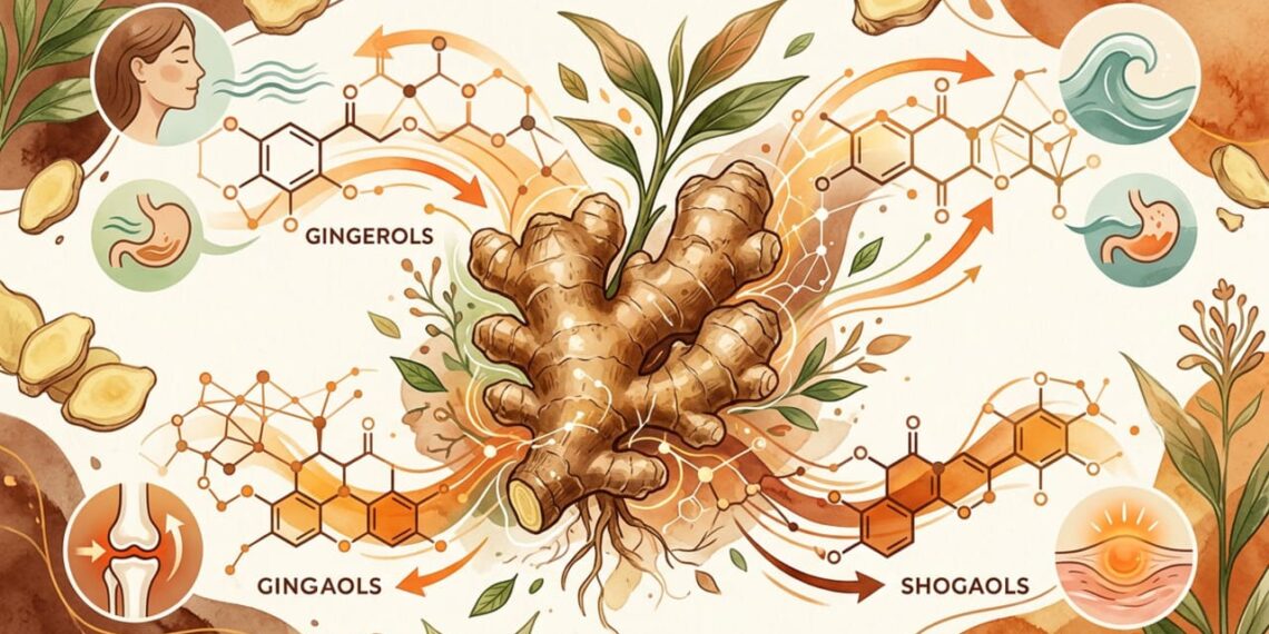 O gengibre não é apenas um remédio caseiro; é uma ferramenta poderosa, comprovada pela ciência, como aliado no alívio de náuseas e inflamações