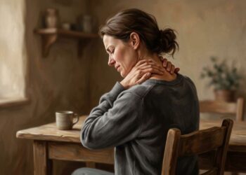 Onde dói quando a tensão muscular vira crônica e qual é o alongamento seguro para a cervical