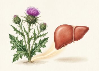 Qual é a planta que auxilia a saúde do fígado e ajuda a prevenir o acúmulo de gordura