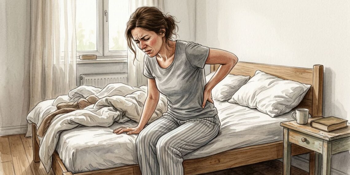 Dor nas costas ao acordar: as 4 causas mais comuns e como resolvê-las