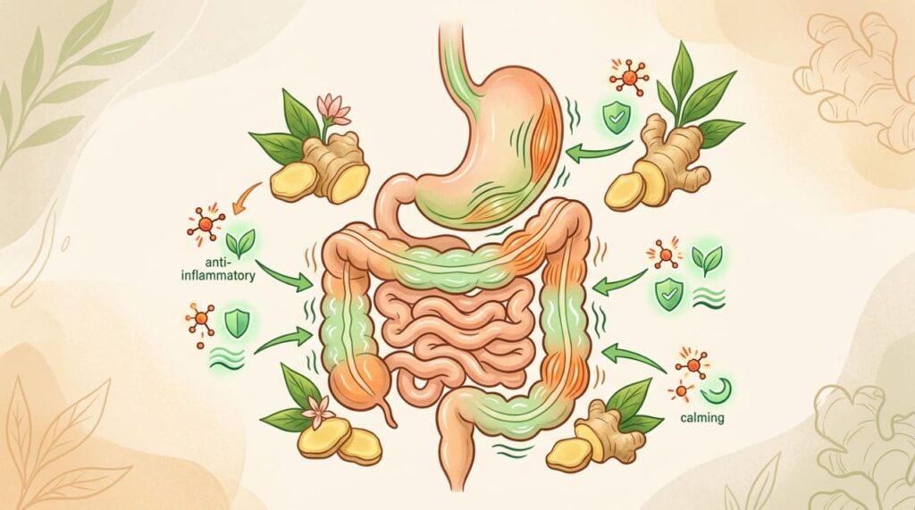 Nem hortelã nem camomila, a melhor bebida para acalmar o intestino irritado