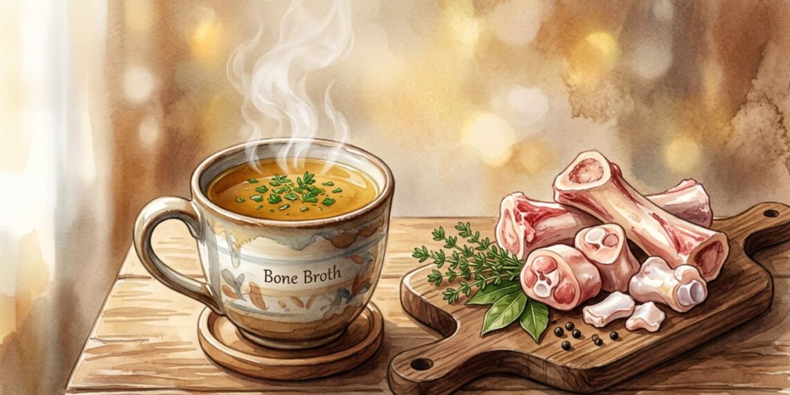 Que alimento ajuda a cicatrizar a mucosa intestinal e como deve ser consumido para ter efeito?