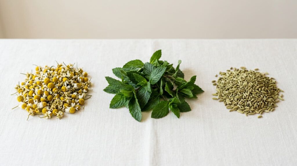 Que chá ajuda a aliviar as cólicas intestinais e como deve ser preparado para ter resultado real?