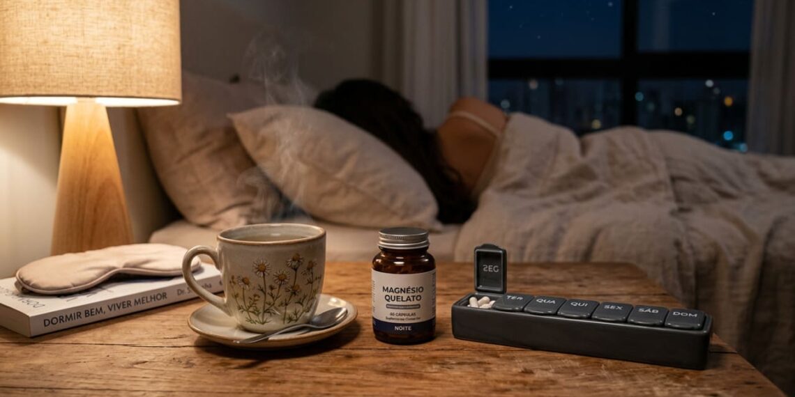 Quais são os melhores suplementos que você pode tomar com magnésio para melhorar a qualidade do sono?