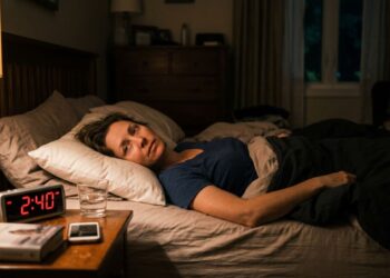 Quantas vezes é normal acordar à noite sem indicar problemas de sono