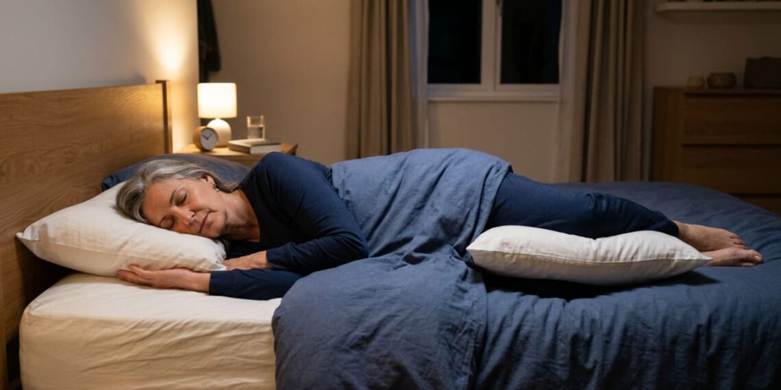 Como dormir de lado sem prejudicar a saúde após os 50 anos