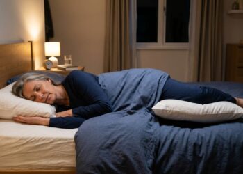 Como dormir de lado sem prejudicar a saúde após os 50 anos