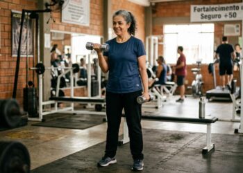 Como fazer musculação com segurança após os 50 anos