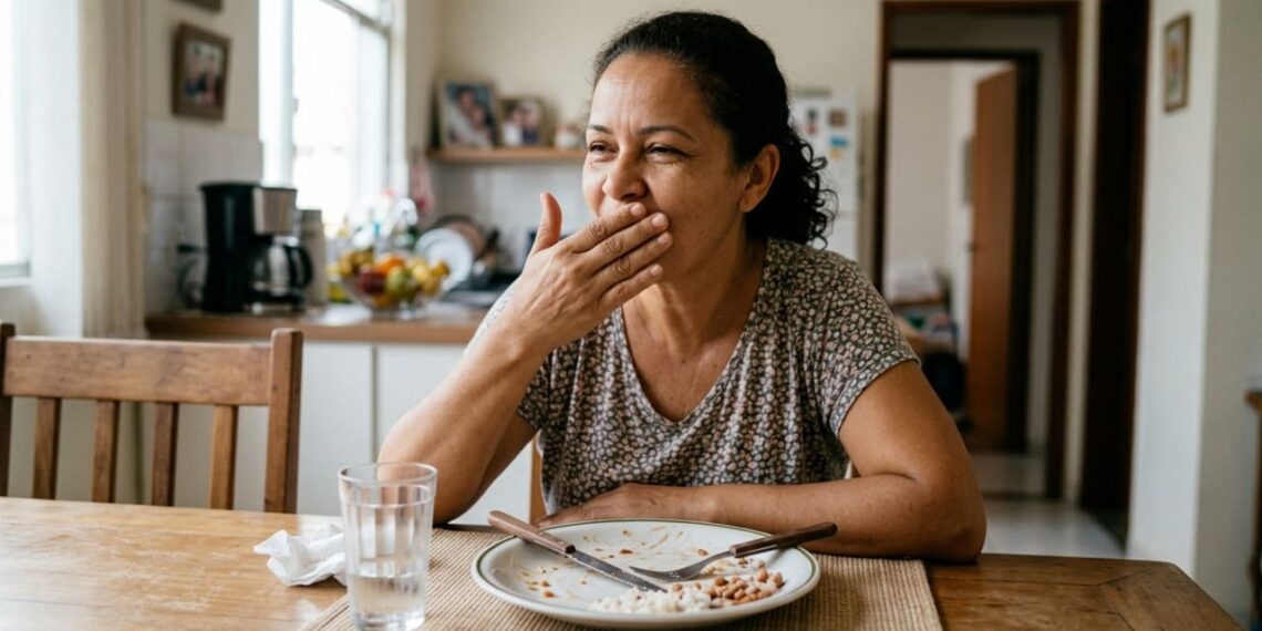 Quantas vezes é normal arrotar após as refeições sem indicar problemas