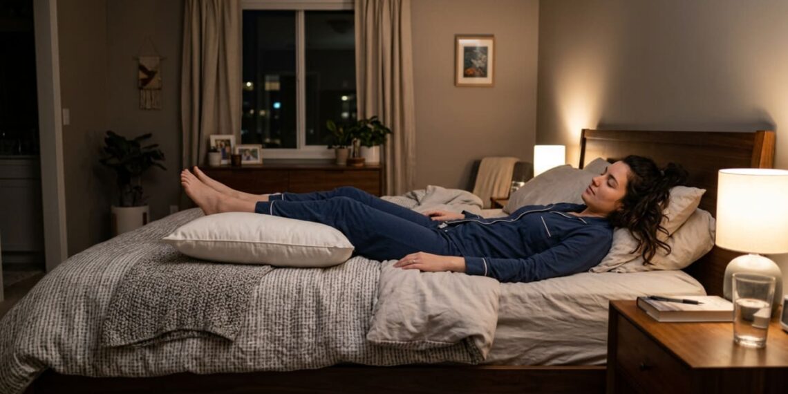 Estudo mostra a melhor posição para dormir e acordar menos inchado